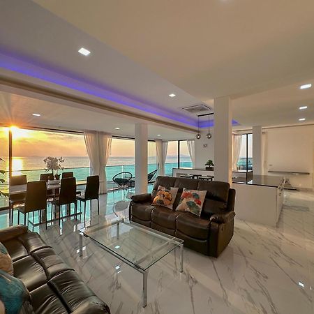 Stunning Beachfront View Luxurious Apartment 40 Jomtien Exterior foto